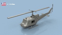 Bell UH-1 Huey 1/144 x1 - impression 3D