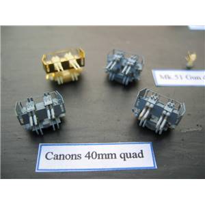Canon Bofors 40mm quad x6 1/400