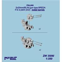 2x20mm/65 AA gun type Breda