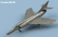 Etendard IV 1/350 x5 - impression 3D