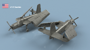 Grumman Guardian 1/100 x1 - impression 3D