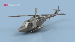 Hélicoptère Westland Lynx 1/100 x1 - impression 3D