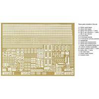 Kit d'amélioration USS The Sullivans pour kit Trumpeter 1/350