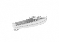 Admiral launch 11,5m x4 1/350 - impression 3D