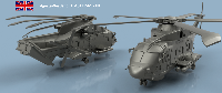 AgustaWestland EH-101 UK 1/700 x2 - 3D printed