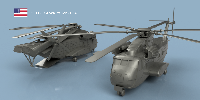 CH-53 US 1/400 x2 - impression 3D