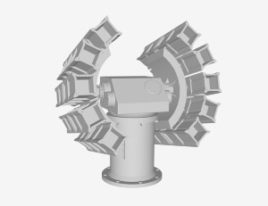Lanceur type SAGAIE x2 1/100 - impression 3D