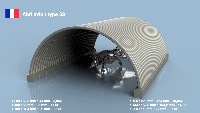 Abri avion type 03 1/400 X1 - impression 3D
