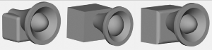 Haut-parleurs x20 1/200 Impression 3D