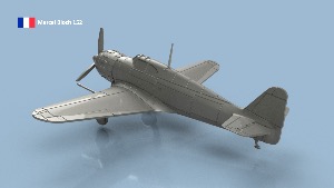 Marcel Bloch 152 1/144 x 1 - 3D printed