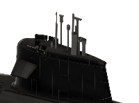 Sous-marin SNA classe Rubis 1/350 - en impression 3D