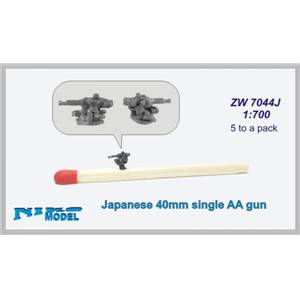 Japanese 40mm single AA gun (5 to a pack)