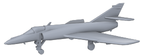 Dassault Super Etendard Modernisé (SEM) 1/100 x1 en impression 3D