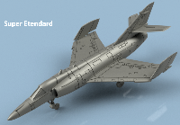 Super Etendard Marine 1/144 x1 - impression 3D