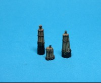 Assortiment de pilotis d'amarrage US vieillis 1/350