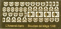 Boucles de siège photodécoupe 1/32