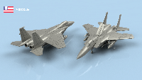 McDonnell Douglas F-15 1/700 x5 - impression 3D