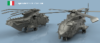 AgustaWestland EH-101 Italie 1/350 x2 - impression 3D
