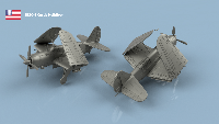 SB2C Curtis Helldiver 1/144 x1 - impression 3D