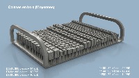 Caisses en bois (Moyennes) 1/700 x300 - impression 3D