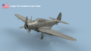 Douglas TBD Devastator 1/200 x1 - impression 3D
