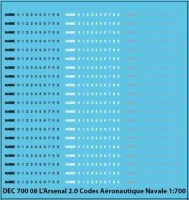 Codes Aéronautique Navale 1/700