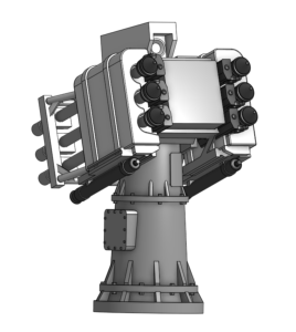 Lanceur type SADRAL avec capot x2 1/100 - impression 3D