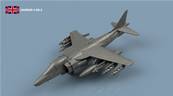 Harrier II UK 1/100 x1 - impression 3D