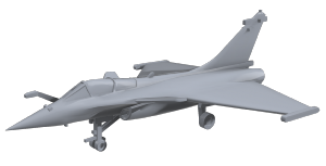 Rafale Marine x1 1/100 en impression 3D