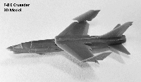 Vought F-8 / RF-8 Crusader US 1/200 x1 - impression 3D