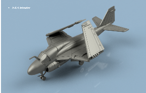 A-6 Intruder 1/200 x1 - impression 3D