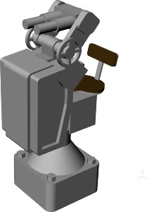 1540mm Zielsaule DKM 1/100 x2 en impression 3D