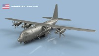 Lockheed AC-130-30 J Version Gunship x1 1/700 - impression 3D