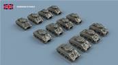 Sherman UK 1/350 x10 - impression 3D