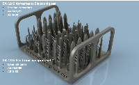 EA-18 G GROWLER x5 1/350 - impression 3D