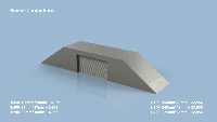 Bunker à munitions 1/700 X1 - impression 3D