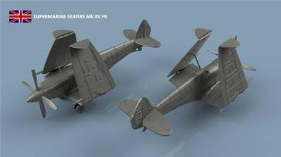Sea Fire Mk.15 FR x1 1/144 - impression en 3D