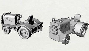 Clarktor x5 1/350 - impression 3D