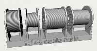 Bobines en résine au 1/144 x20