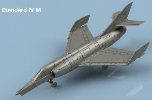 Etendard IV 1/100 x1 - impression 3D
