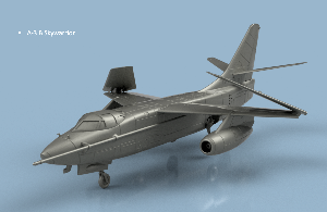 Skywarrior x3 1/350 - impression 3D