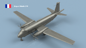 Bréguet Atlantic France 1/400 x1 - 3D printing