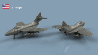 Grumman F9F Cougar x1 1/200 - impression 3D