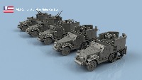 M15 Combination Gun Motor Carriage 1/700 x10 - impression 3D