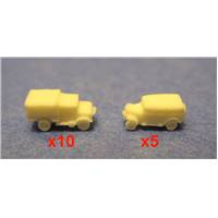 Véhicules Anglais set N°2 x15 1/700