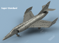 Super Etendard Marine 1/144 x1 - impression 3D