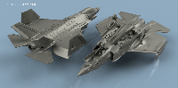 F-35 Lightning II 1/144 x1 - impression 3D