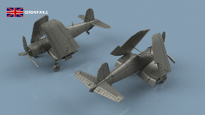 Corsair Mk.II x1 1/144 - impression 3D