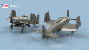 F8F Bearcat 1/100 x1 - impression 3D