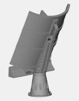 Radar SPS-39 1/100 x1 en impression 3D